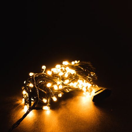 Šiltai baltos spalvos Kalėdinė girlianda, 100 LED