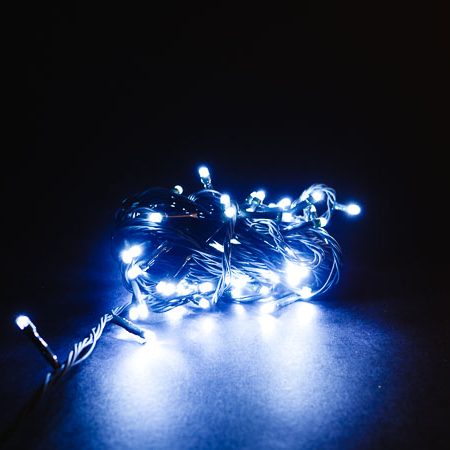 Šaltai baltos spalvos Kalėdinė girlianda,100 LED