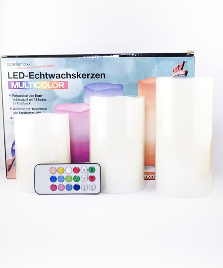 Šviečiančios LED žvakės “CANDLE LIGHT”