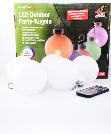 Šviečiantys burbuliukai “LED OUTDOOR PARTY LIGHT”