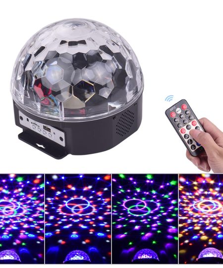Šviečiantis LED burbulas Magic ball light | be bluethooth