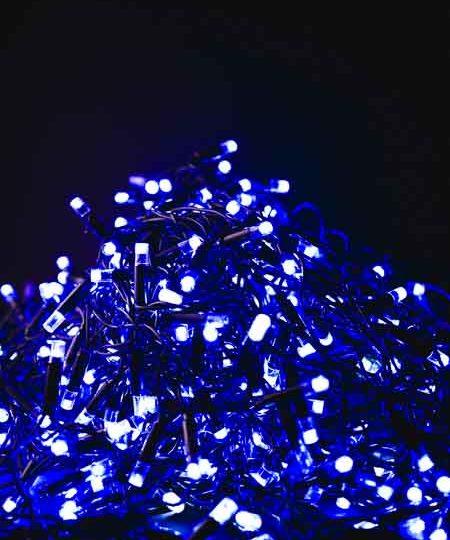 Lauko varvekliai, 500 LED
