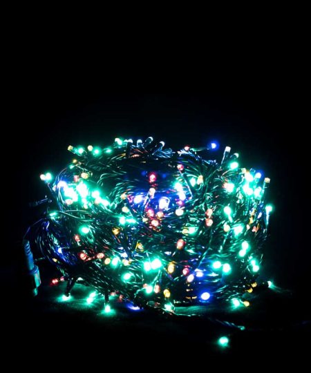 Spalvota girlianda FLASH, 1000 LED