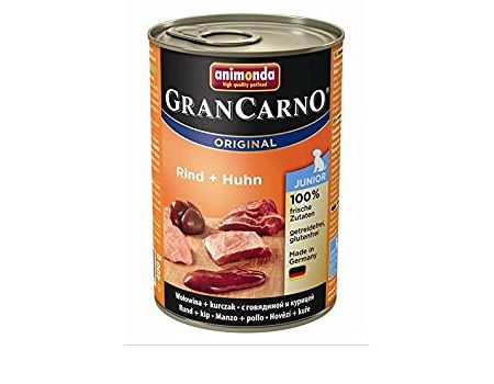 GRANCARNO JUNIOR, Su Jautiena Ir Vištiena 400g