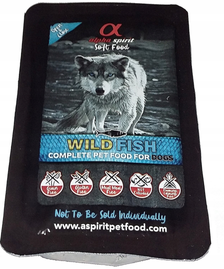ALPHA SPIRIT WILD FISH, Skanėstai Šunims 200g