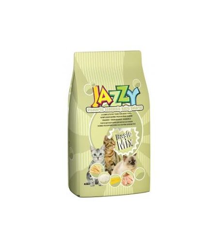 JAZZY BAISC MIX, Visavertis Pašaras Suaugusioms Katėms