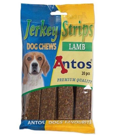 JERKEY STRIPS LAMB, Su Ėriena