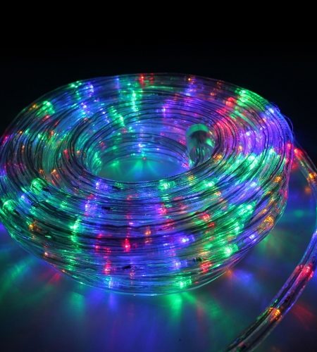 Spalvota LED juosta, 10 metrų