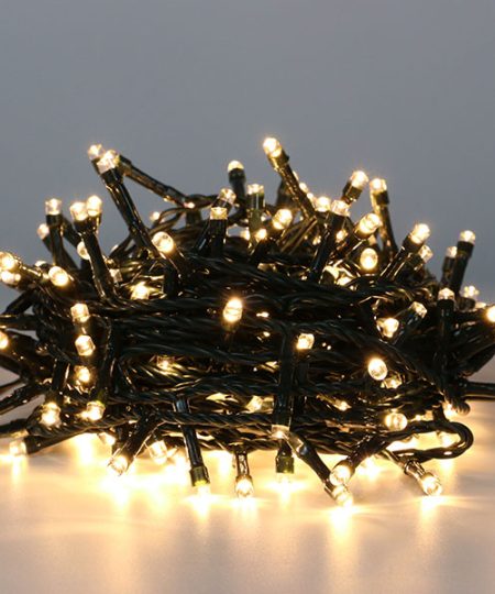 Šiltai baltos spalvos lauko Kalėdinė girlianda, 100 LED