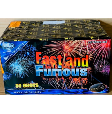 Fast and Furious PSF80S20-006 | Mega fireworks