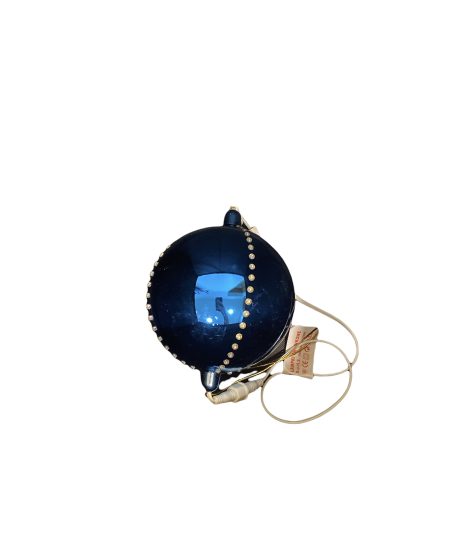 Šviečiantis LED burbulas 15 cm, mėlynas