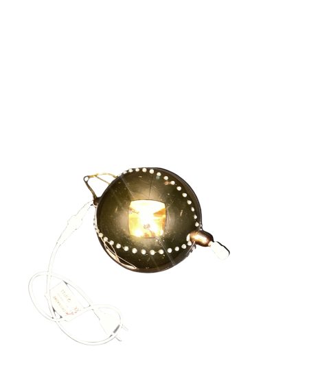 Šviečiantis LED burbulas 15 cm, gelsvas